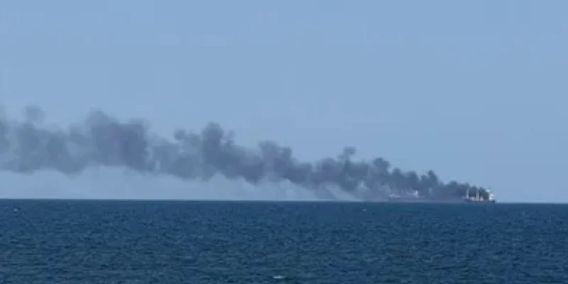 Ukraine Strikes Russian Vessel Linked to Iran Supplies in Caspian Sea